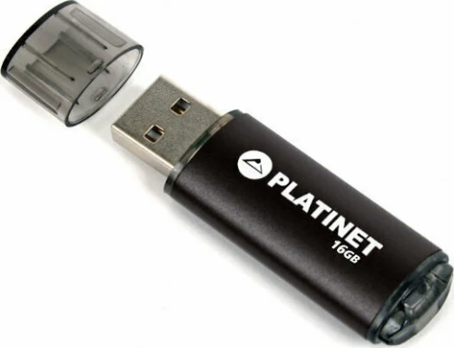 Platinet 16GB USB 2.0 Μαύρο