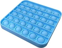 Fidget Pop It Bubble Square Μπλε