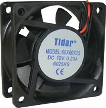 RQD6025-HSL1 Ανεμιστηρας 60x60x25 12VDC Κουζινετο (01.031.0261)