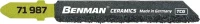 Benman 71987 Λάμα για Κεραμικά 3τμχ