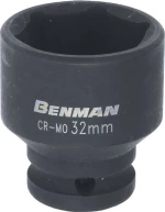 Benman Καρυδάκι Αέρος 1/2" Μαύρο 29mm / 48mm 71555