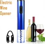 Ηλεκτρικό Ανοιχτήρι Κρασιού - Τιρμπουσόν Electric Wine Opener - Μπλέ