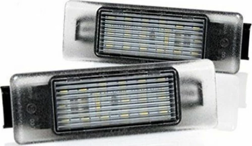 Φώτα Πινακίδας για Citroen Berlingo / C3 / C4 / C4 Picasso / C5 / C6 / Saxo / Xsara & για Peugeot 206 / 207 / 306 / 307 / 308 / 406 / 407 / 5008 / Partner 2τμχ