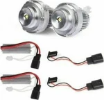 Μπροστινά Φανάρια Angel Eyes Led 20W για BMW E60 facelift 2τμχ