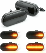Φλας Led για BMW E34 / E36 Φιμέ 2τμχ