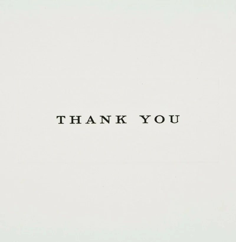 Smythson Thank You Notelets