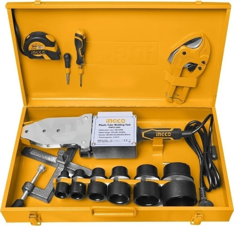 Ingco Θερμοκόλληση Πλαστικών Σωλήνων PTWT215002