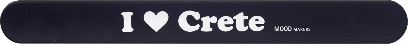 Mood Makers Slap I Love Crete Μαύρο