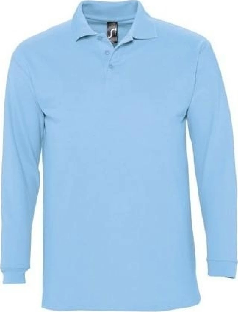 Sol's Winter II Ανδρική Διαφημιστική Μπλούζα Sky Blue 11353-220
