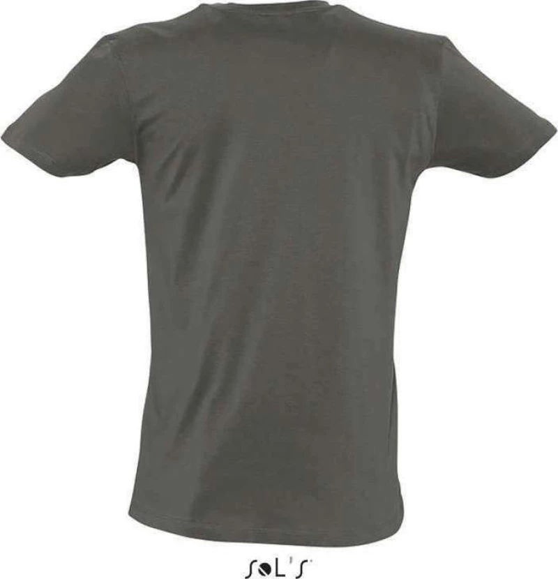 Sol's Master Ανδρικό Διαφημιστικό T-shirt Κοντομάνικο dark grey 11155-384
