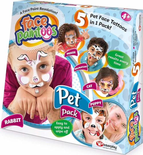 iP Interplay Face Paintoos Pet Pack