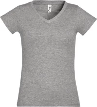 Sol's Moon Γυναικείο Διαφημιστικό T-shirt Κοντομάνικο Grey Melange 11388-350