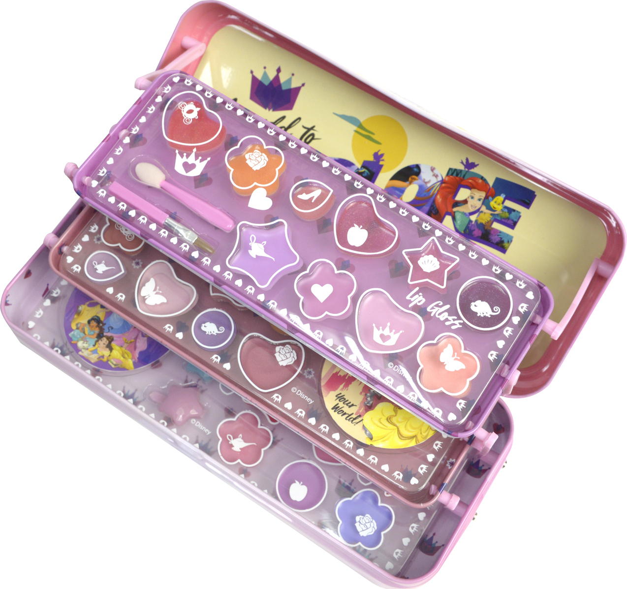 Markwins Disney Princess Triple Layer Beauty Tin