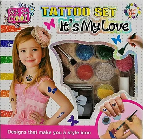 Σετ Tattoo It'S My Love 23X23X5Cm Toymarkt 971040