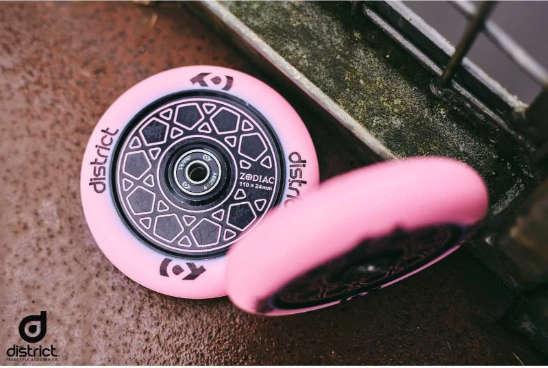 Ροδάκι Zodiac 110χιλ., Pink/Black (60.DIW20001)