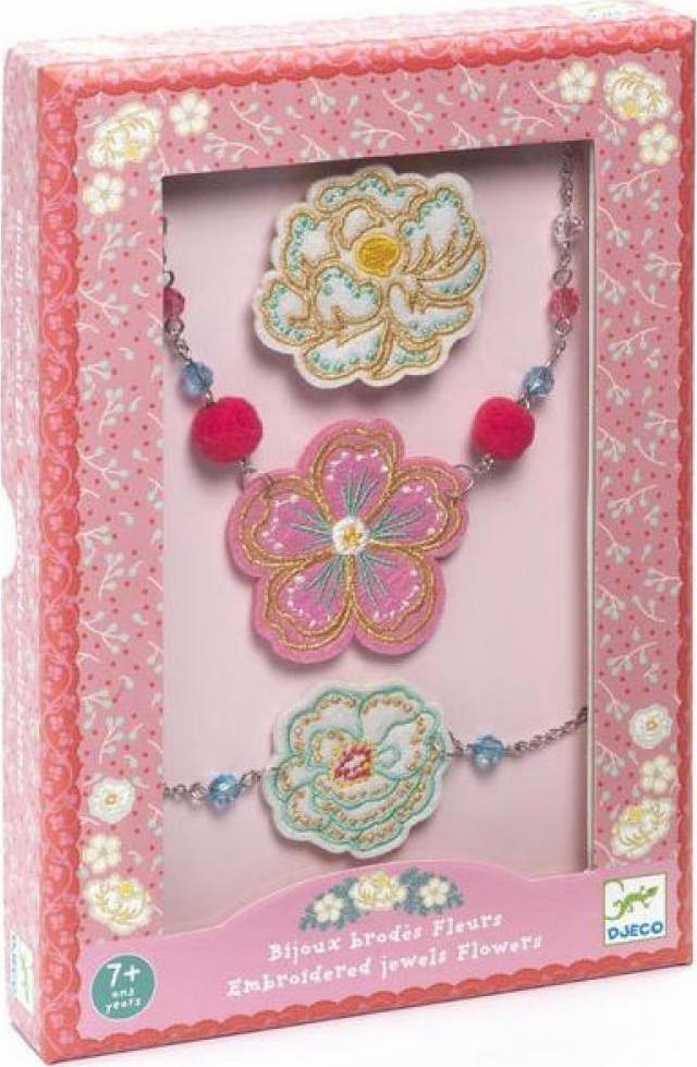 Djeco Σετ Κοσμημάτων Λουλούδια