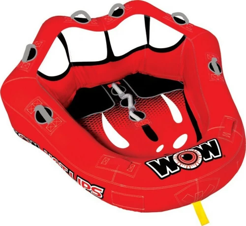 Wow Ski Tube, Hot Lips 172x170x71cm