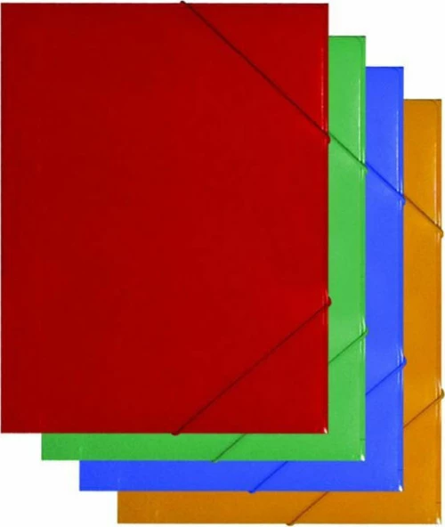 Justnote Φάκελος με Λάστιχο για Χαρτί A4 24x32 cm (Διάφορα Χρώματα)