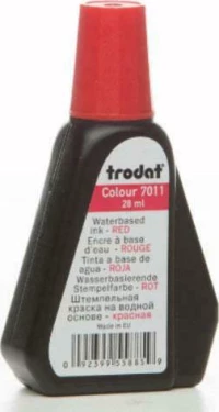 Trodat 7011 Μελάνι Αυτόματης Σφραγίδας Κόκκινο