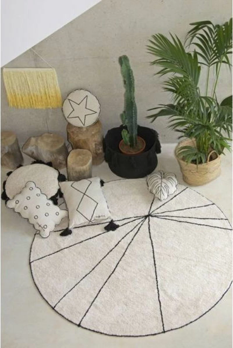 Lorena Canals Round Star 40x40cm