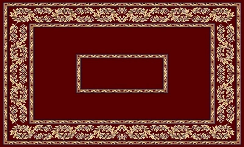 Eurofil Εκκλησιαστικό Χαλί Byzantium 680 Cherry 100x320cm