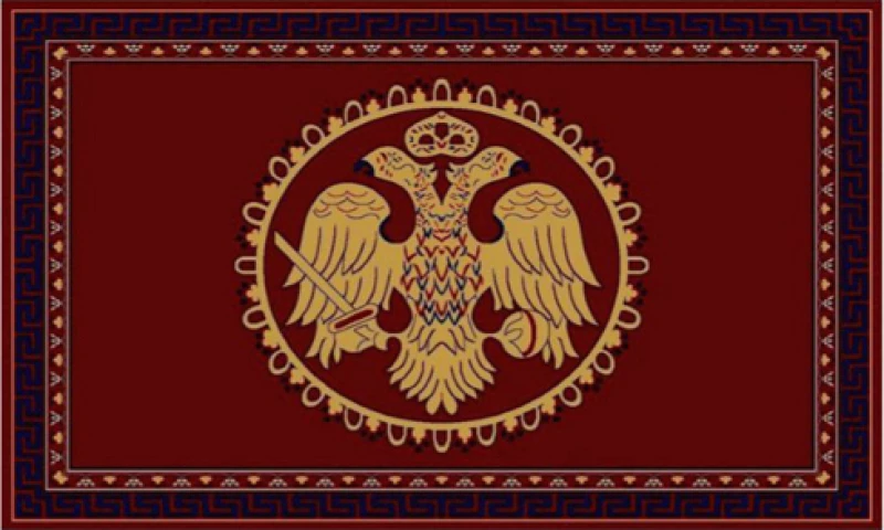 Χαλί μηχανής Εκκλησιαστικό Byzantium 483 Cherry 200x300