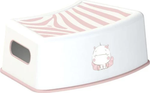 Kikka Boo Βοηθητικό Σκαλοπάτι Hippo Pink