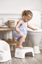 BabyBjorn Step Stool White Grey