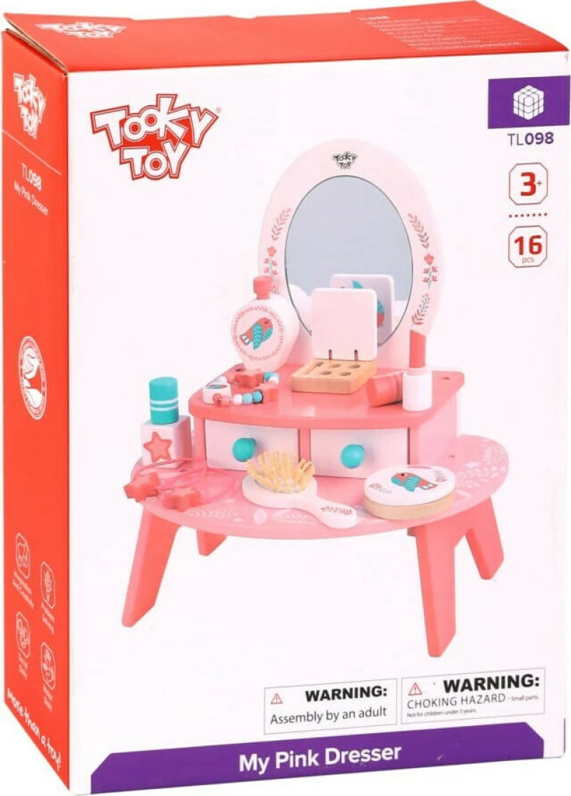Tooky Toys Ξύλινη Τουαλέτα Ομορφιάς