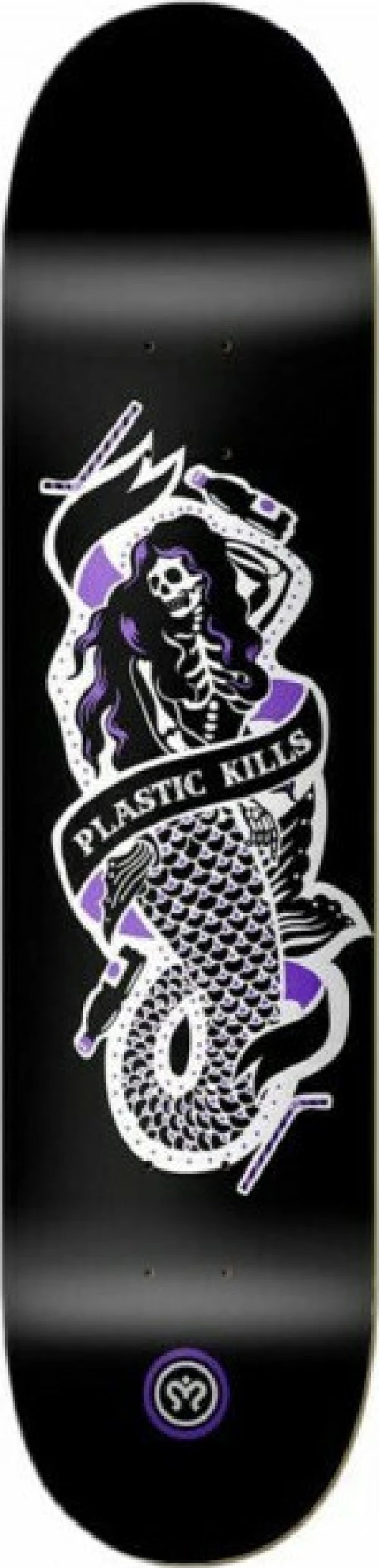 Imagine Deck Plastic Kills 8" Μαύρο/Μωβ