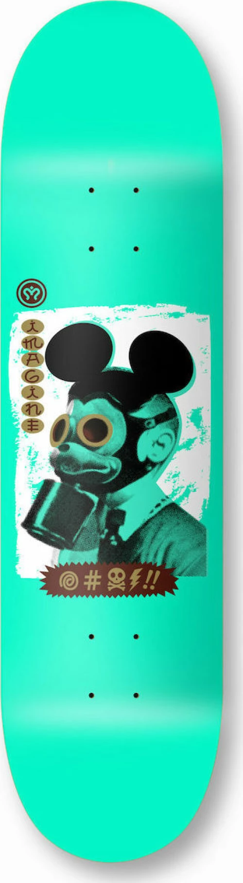 Imagine Mickey Mask Teal 8.1"