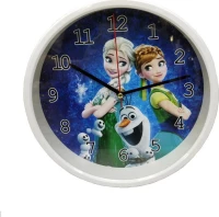 Παιδικό Ρολόι Τοίχου Frozen Πλαστικό