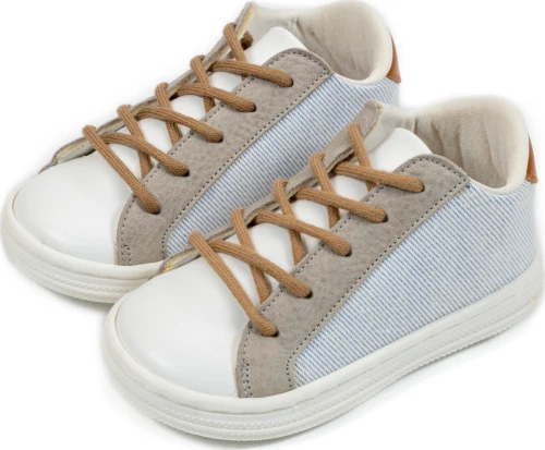 Βαπτιστικό Παπούτσι Babywalker BS3039 Grey Blue