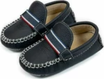 Babywalker Loafer Δερμάτινο Μπλε