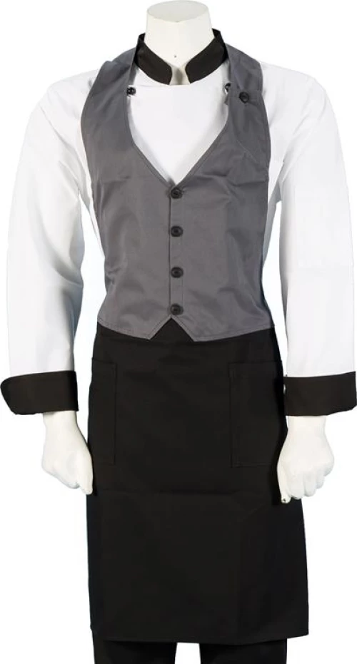 Fabrik Ποδιά Σερβιτόρου Ολόσωμη Black