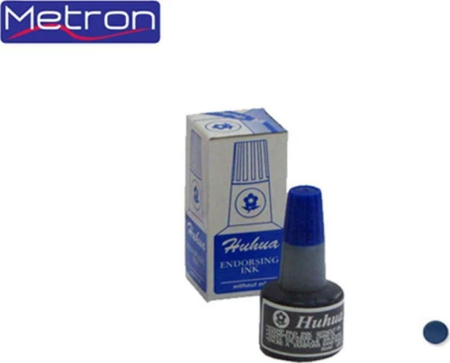 Metron Μελάνι Ταμπόν 30ml Mπλέ