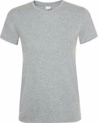 Sol's Regent Γυναικείο Διαφημιστικό T-shirt Κοντομάνικο Grey Melange 01825-350