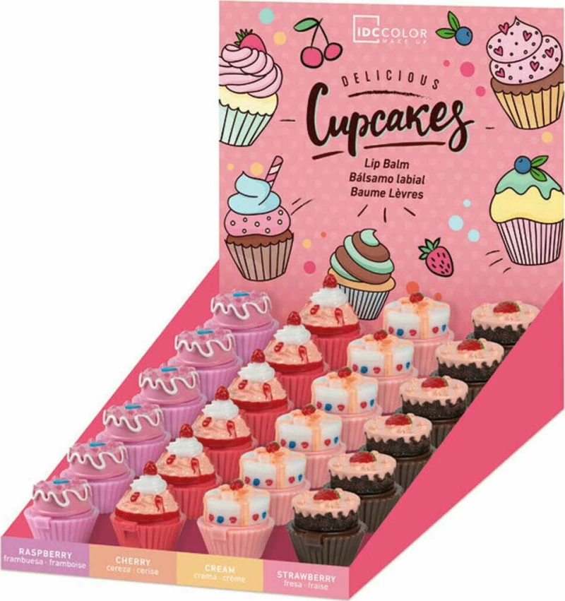 Martinelia Lip Balm Delicious Cupcakes Starwberry