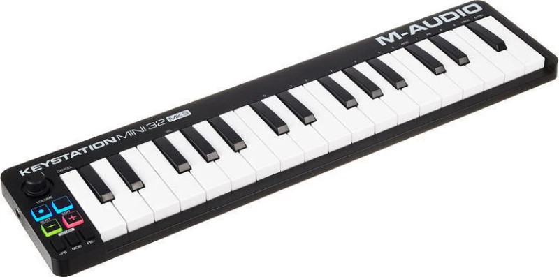M-Audio Midi Keyboard Keystation Mini 32 MK3 με 32 Πλήκτρα σε Μαύρο Χρώμα