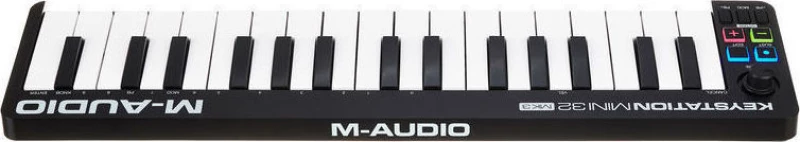 M-Audio Midi Keyboard Keystation Mini 32 MK3 με 32 Πλήκτρα σε Μαύρο Χρώμα
