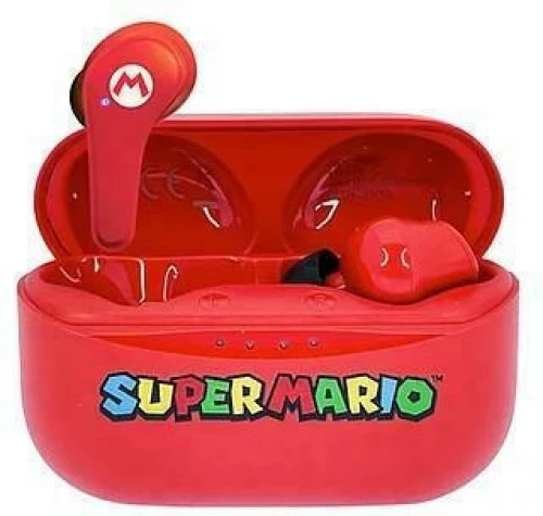 OTL  SUPER Mario Icon TWS EarPods - Red   (SM0894)