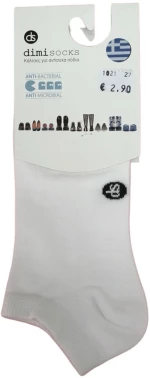 Κάλτσες Γυναικείες, Σοσόνια, One Size (35-41), Dimisocks, 1111PLwh, Λευκό.