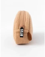 Λούτρινη Κασετίνα Βαρελάκι με 1 Θήκη BTS Shooky 1τμχ Καφέ MARE0127