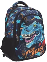 Τσάντα Πλάτης Δημοτικού Back Me Up Wild Dino Beast Πολύχρωμη 46x35x20cm 357-07031
