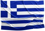 Σημαία Ελληνική Πολυεστερική Διάτρητη 150x250cm
