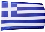 Σημαία Ελληνική Πολυεστερική Διάτρητη 150x250cm