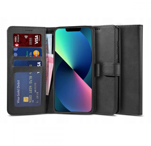 Θήκη Tech-protect Wallet "2" Black - Apple Iphone 13 Mini