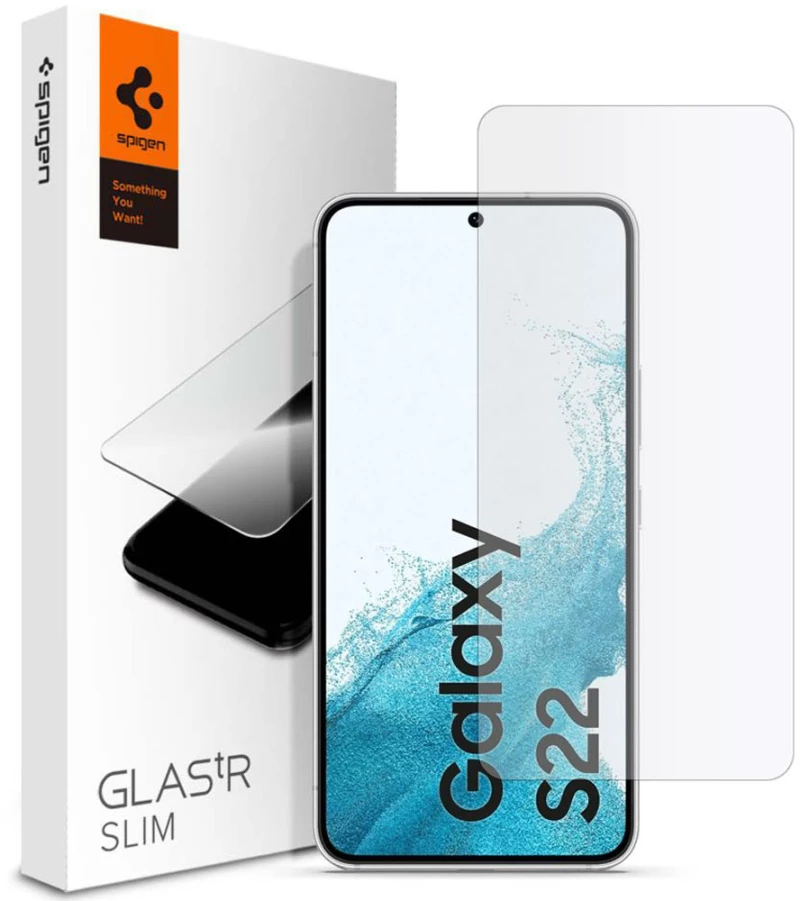 Spigen Glas.tr Slim Clear Tempered Glass - Samsung Galaxy S22 5g (agl04155)