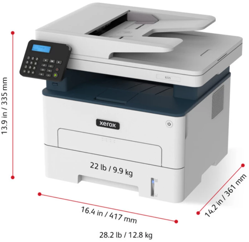 Xerox B225v_dni Laser Mfp (b225v_dni) (xerb225vdni)
