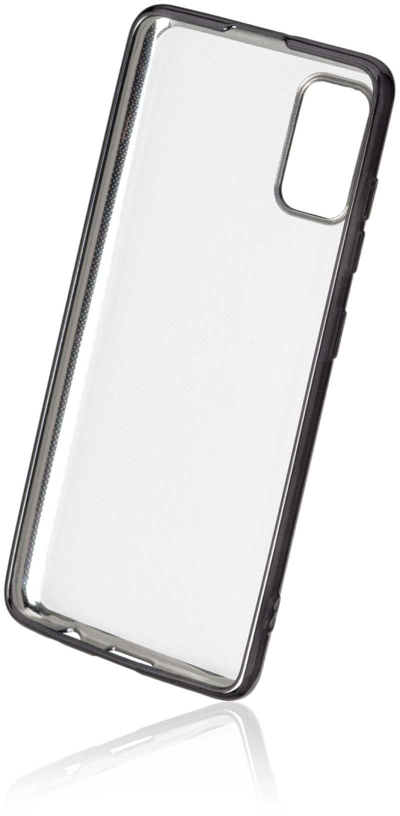 Naxius Case Plating Black Samsung A41 Naxius